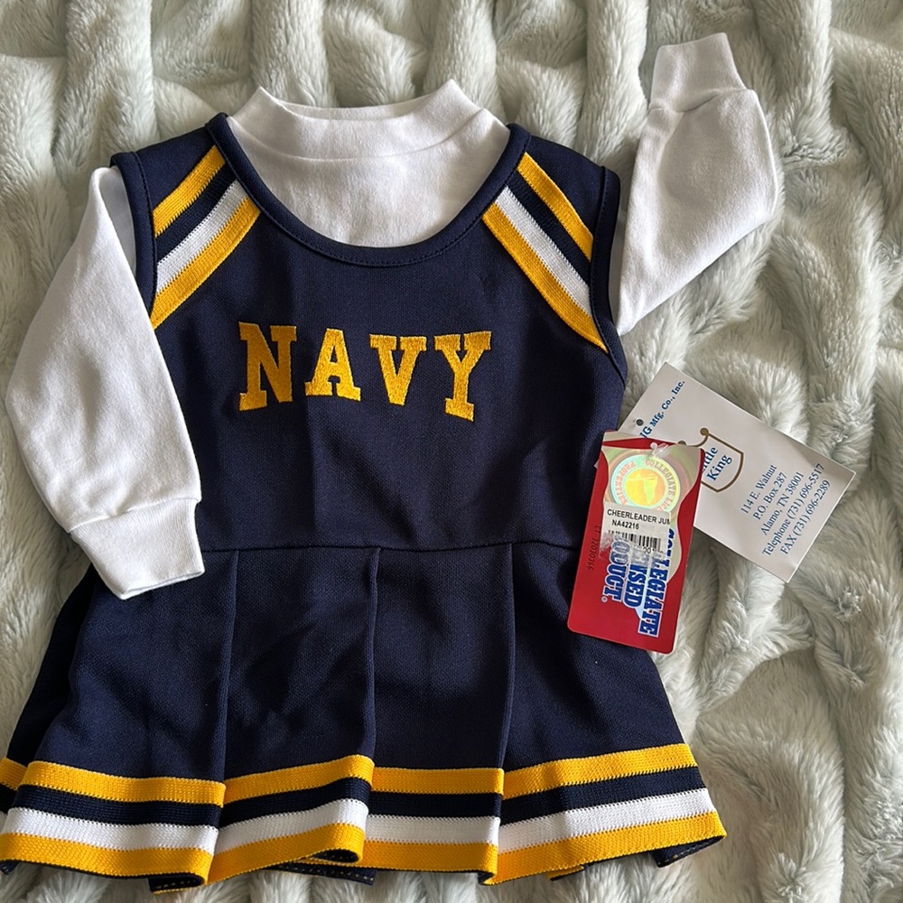 Navy Cheerleaders outfit